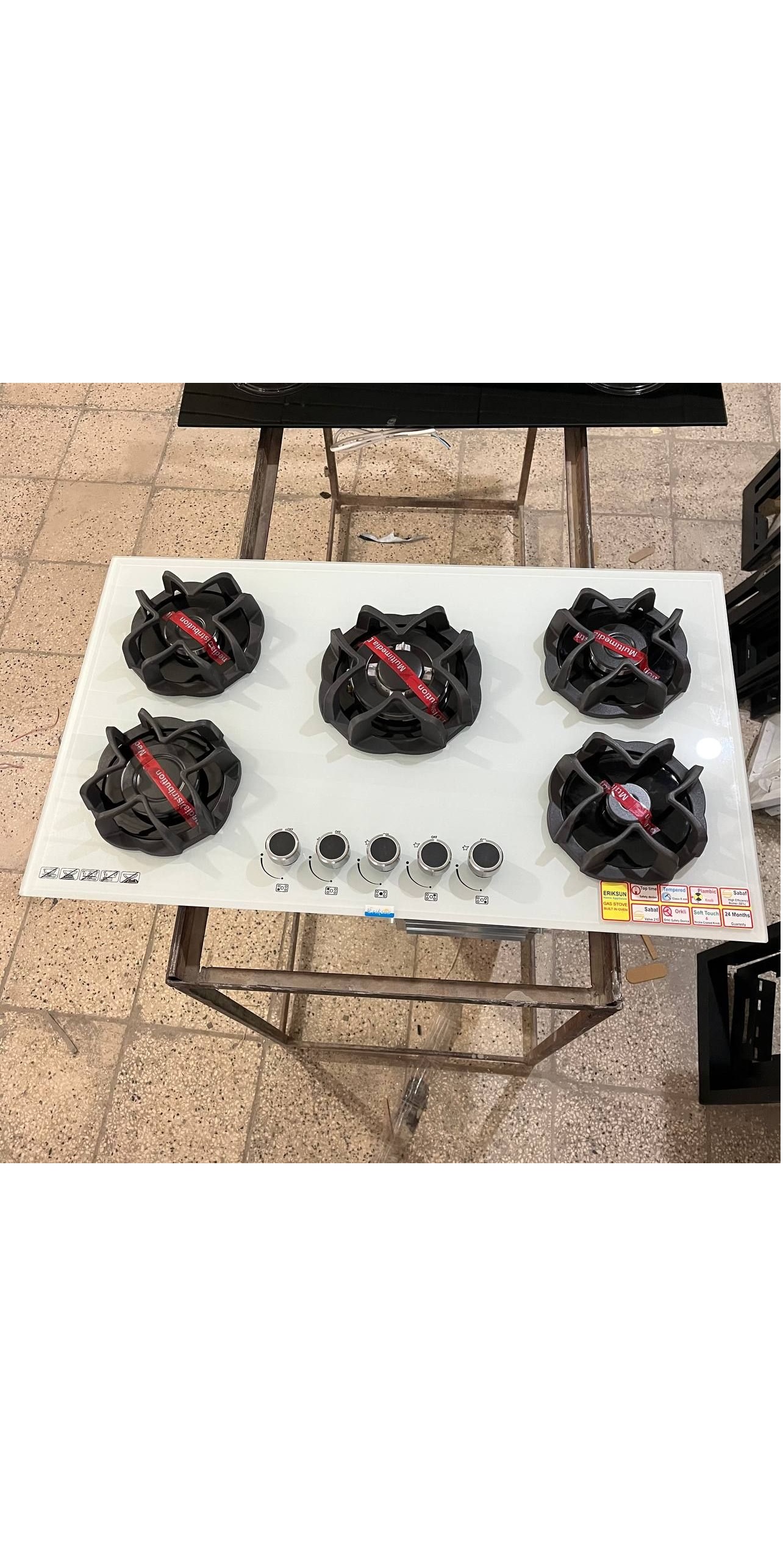 اجاق گاز صفحه ای توبینو شیشه ای مدل J6