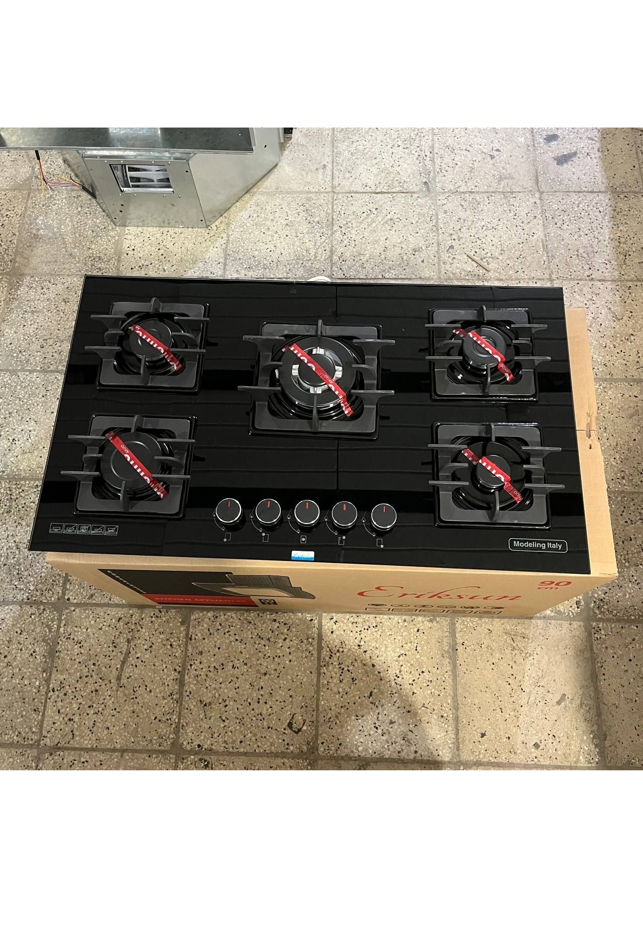 گاز شیشه ای اریکسان مدل m6 ترموکوبل مشکی