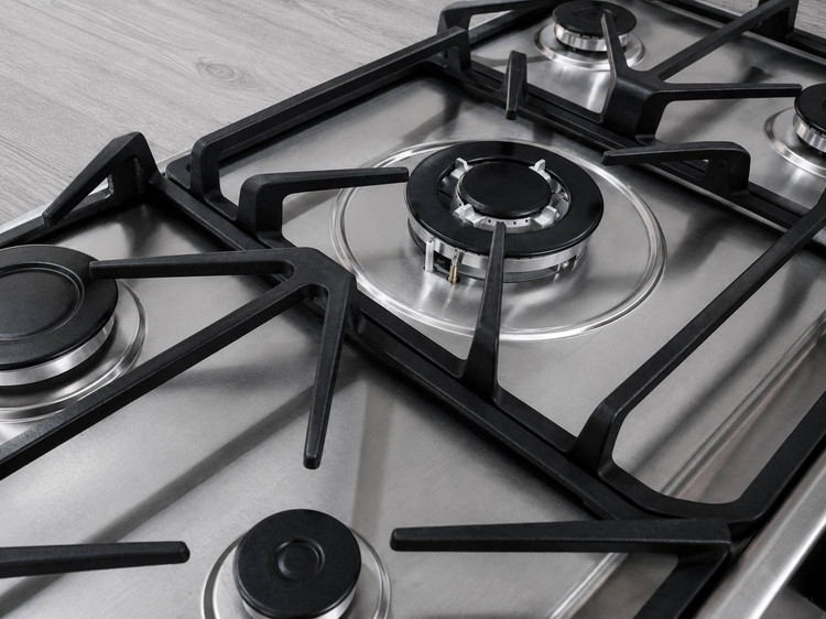 اجاق گاز صفحه ای استیل اریکسان مدل smeg اپکس ترموکوبل