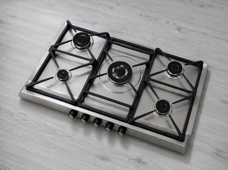 اجاق گاز صفحه ای استیل اریکسان مدل smeg اپکس ترموکوبل